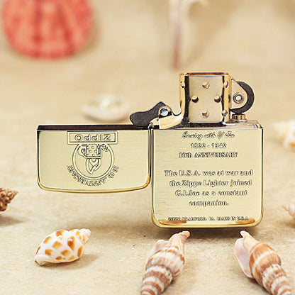 Zippo Premium Shine Bronze 10th Anniversary - CC101