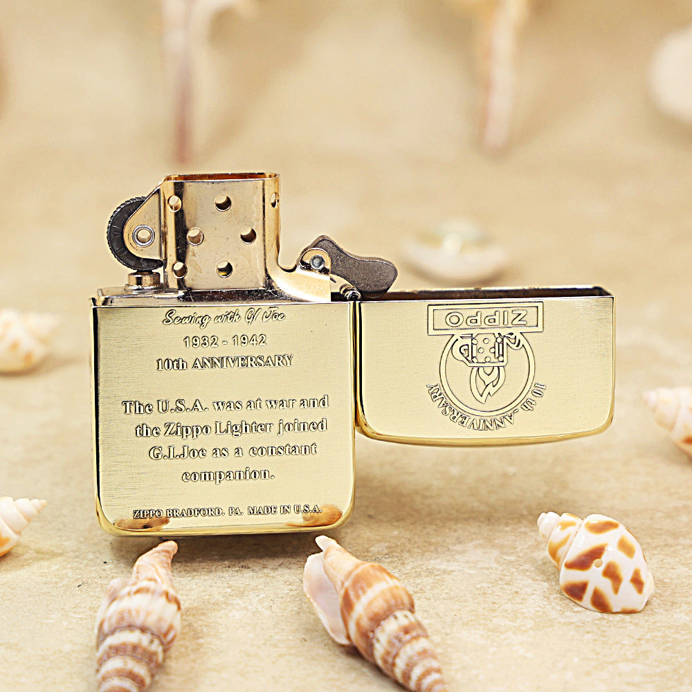 Zippo Premium Shine Bronze 10th Anniversary - CC101