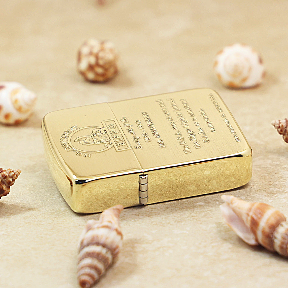 Zippo Premium Shine Bronze 10th Anniversary - CC101