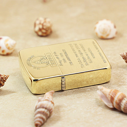 Zippo Premium Shine Bronze 10th Anniversary - CC101
