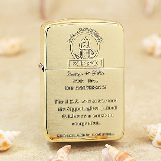 Zippo Premium Shine Bronze 10th Anniversary - CC101