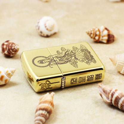 Zippo Premium Shine Bronze Bodhisattva Avalokitesvara - CC92
