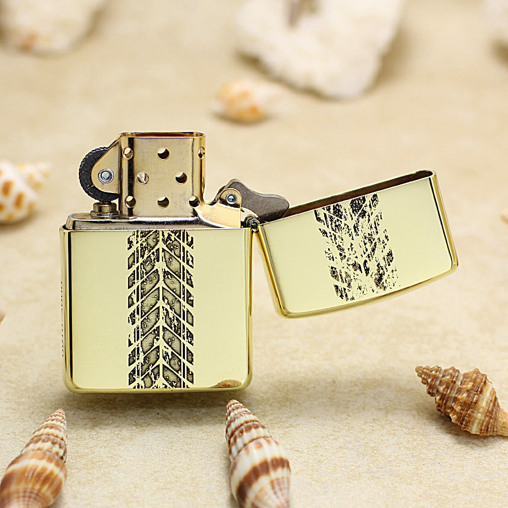 Zippo Premium Shine Bronze 'Off-Road Jeep Adventure' - CC37