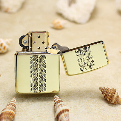 Zippo Premium Shine Bronze 'Off-Road Jeep Adventure' - CC37