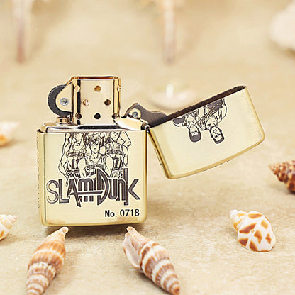 Zippo Premium Shine Bronze 'Slam Dunk Mitsui Hisashi' - CC40