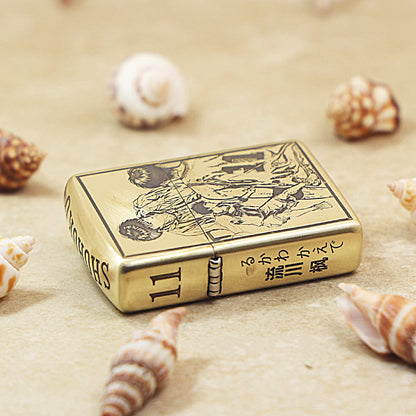Zippo Premium Shine Bronze Slam Dunk Rukawa Kaede - CC91