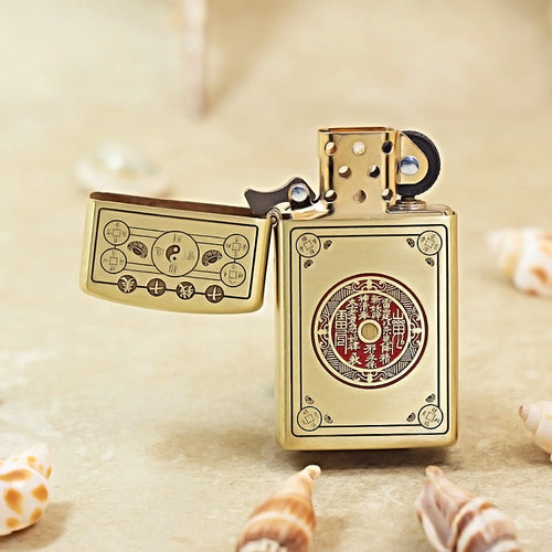 Zippo Premium Shine Bronze Ten-Cash Talisman - CC57