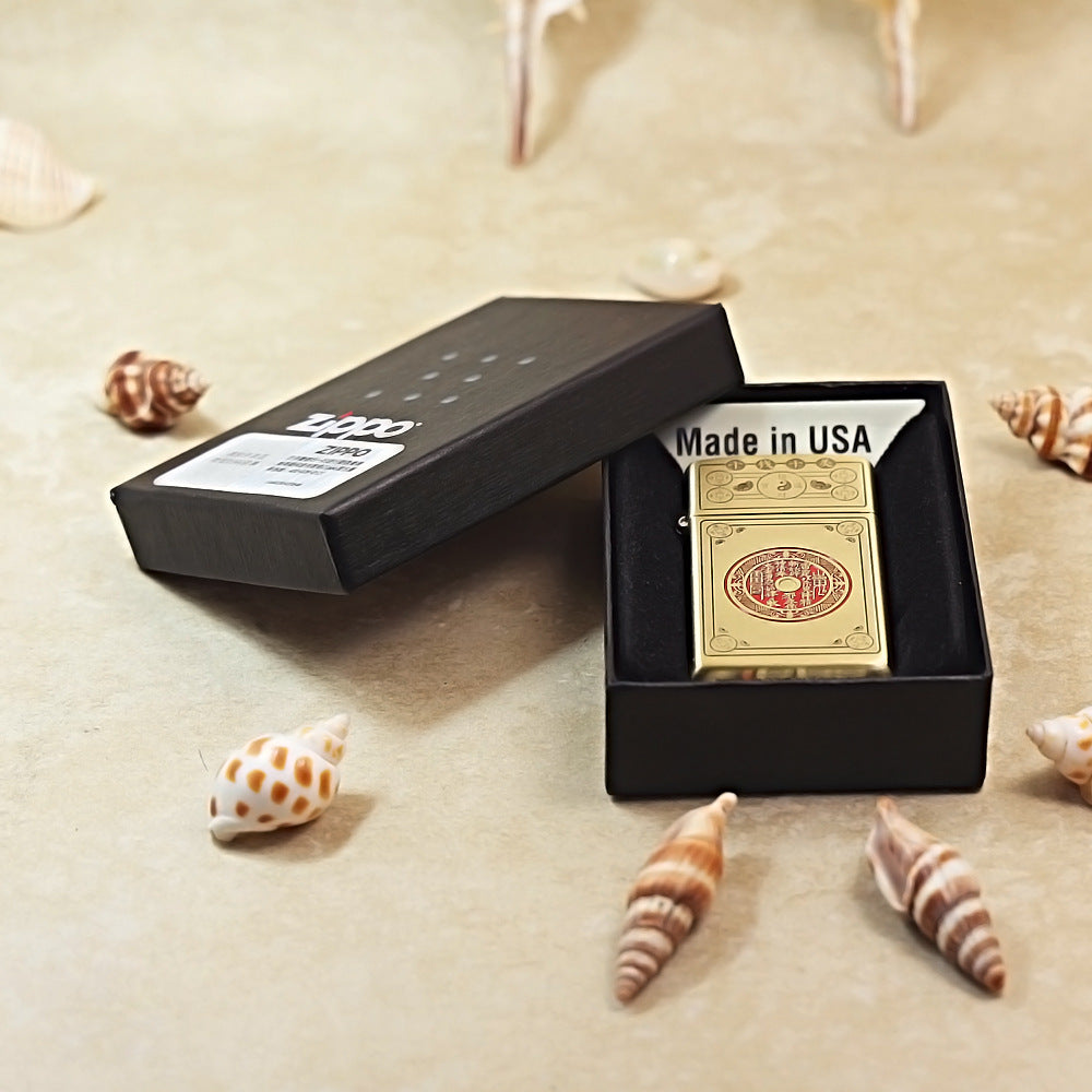 Zippo Premium Shine Bronze Ten-Cash Talisman - CC57