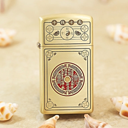 Zippo Premium Shine Bronze Ten-Cash Talisman - CC57