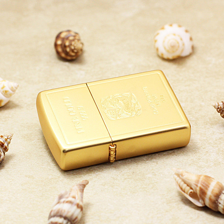 Zippo Premium Shine Gold 'Fine Gold Bar 999.9' - CC32