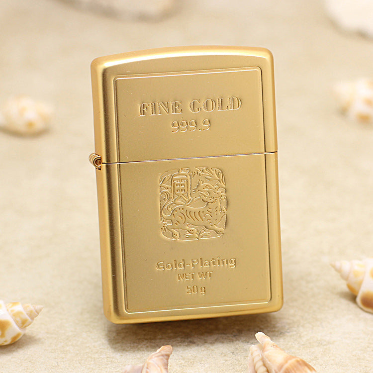 Zippo Premium Shine Gold 'Fine Gold Bar 999.9' - CC32