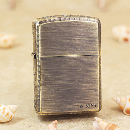 Zippo Limited Version '3D Multi-Skull' (Gold Finish) - JP17