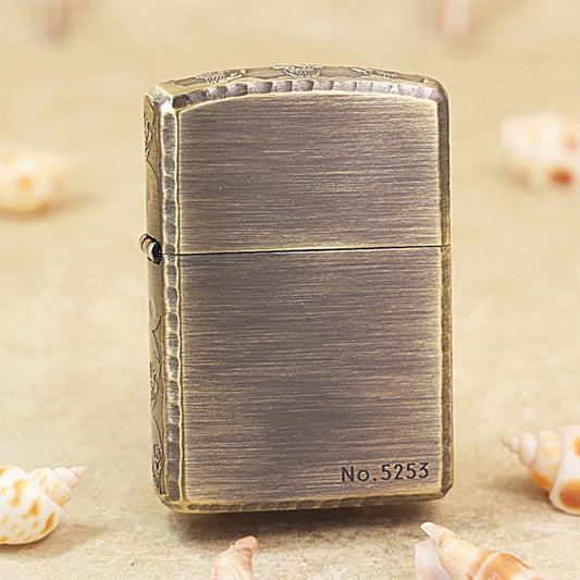 Zippo Limited Version '3D Multi-Skull' (Gold Finish) - JP17