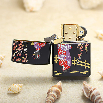 Zippo Maiko Geisha Lacquer Version - JP27