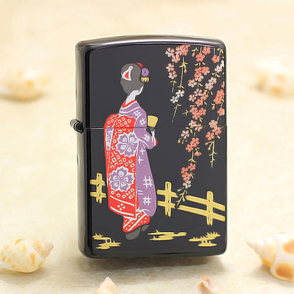 Zippo Maiko Geisha Lacquer Version - JP27