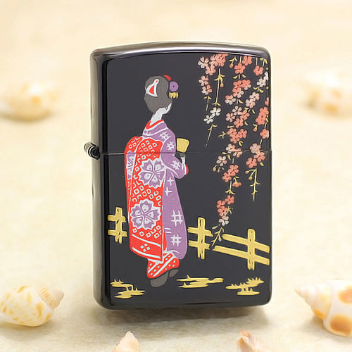 Zippo Maiko Geisha Lacquer Version - JP27
