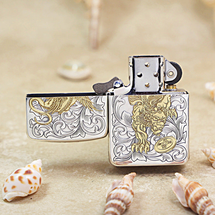 Zippo Mosquito Version Dual-Finish 'Wealth & Power' - 1941-DS61