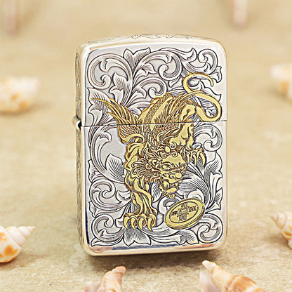 Zippo Mosquito Version Dual-Finish 'Wealth & Power' - 1941-DS61