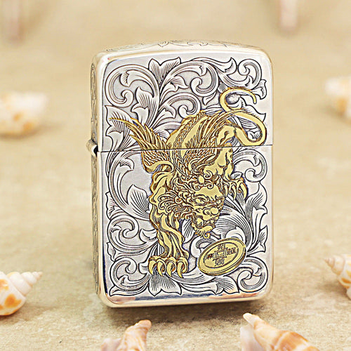 Zippo Mosquito Version Dual-Finish 'Wealth & Power' - 1941-DS61