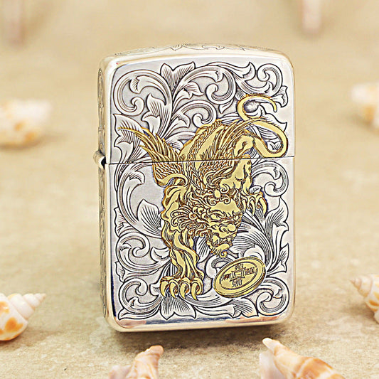Zippo Mosquito Version Dual-Finish 'Wealth & Power' - 1941-DS61