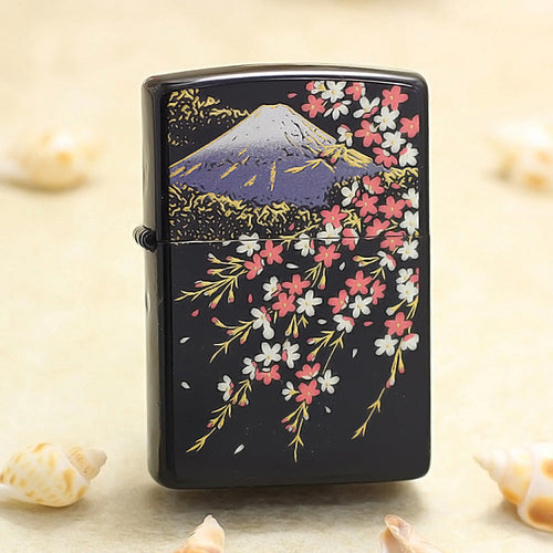 Zippo Mt. Fuji & Sakura Lacquer Version - JP26