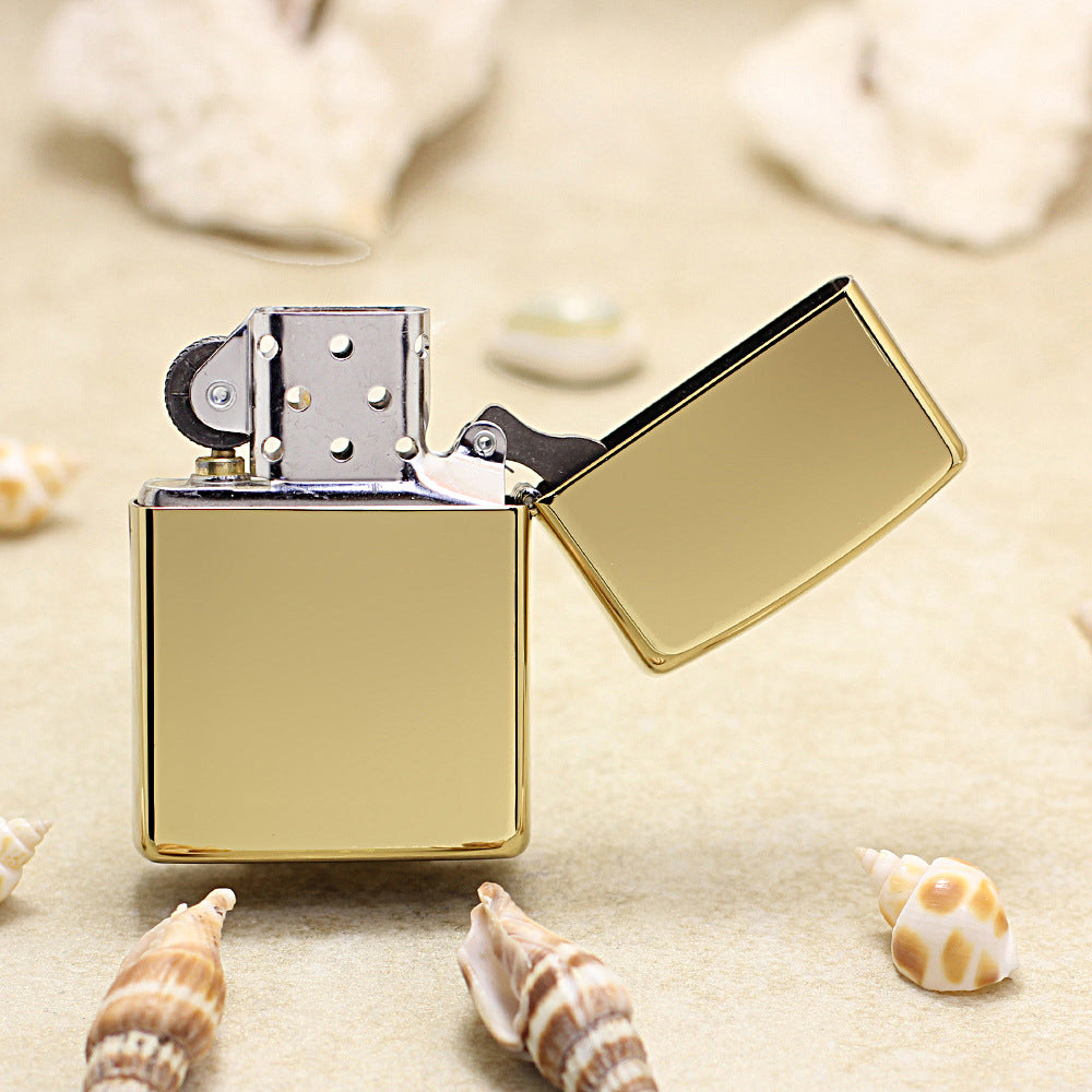 Zippo Polished Bronze Tiger Medallion - DS151