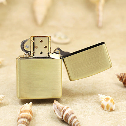 Zippo 'Rainy Windy' Gold Plate - Figure Collection - JP56
