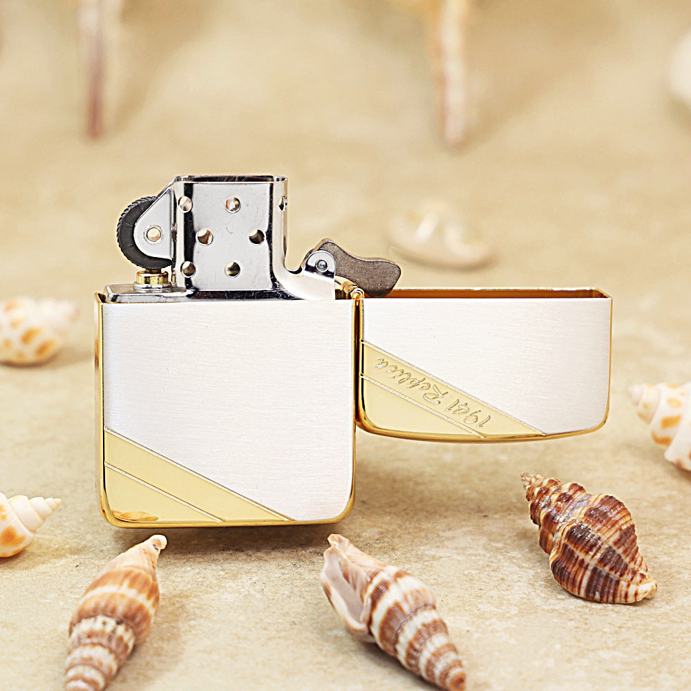 Zippo Replica Gold & Argent Classic - 1941-DS07