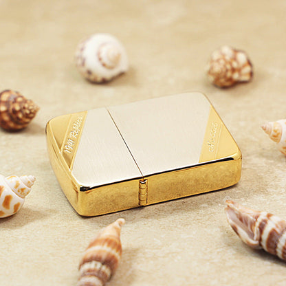 Zippo Replica Gold & Argent Classic - 1941-DS07