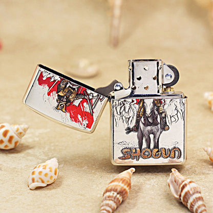 Zippo 'Shogun' Multi-Media Carving - Figure Collection - DS107