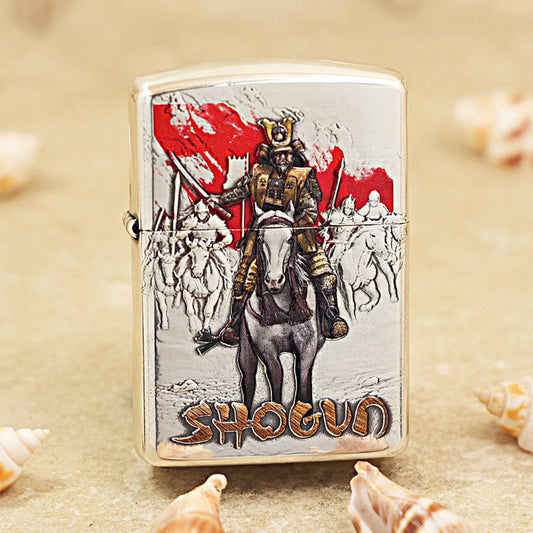 Zippo 'Shogun' Multi-Media Carving - Figure Collection - DS107