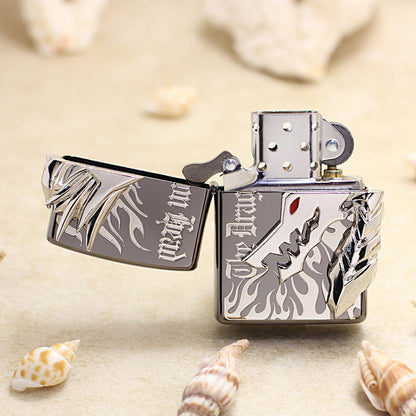 Zippo Argent Serpent Head Medallion - JP40