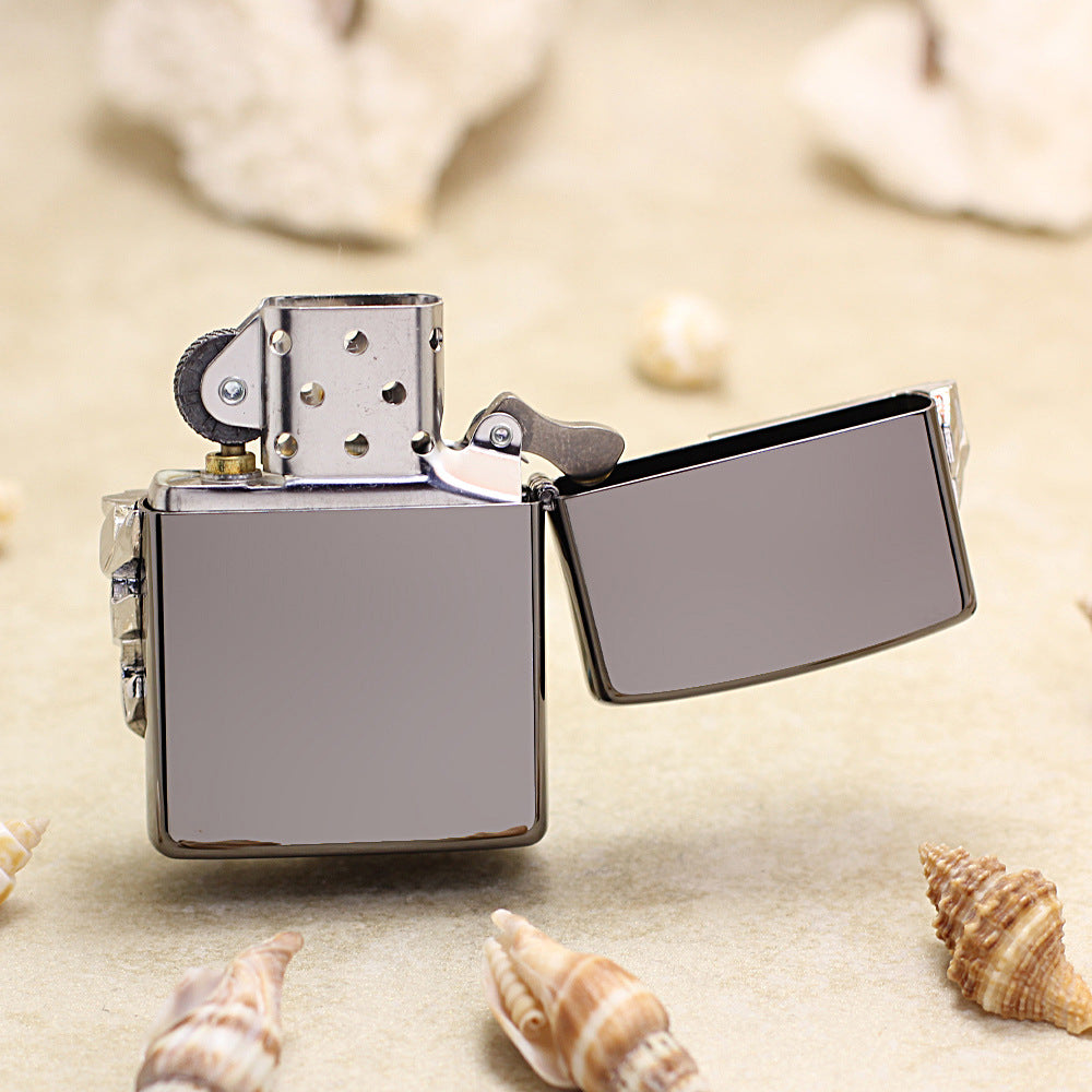 Zippo Argent Serpent Head Medallion - JP40