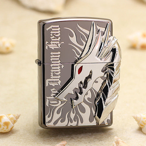 Zippo Argent Serpent Head Medallion - JP40