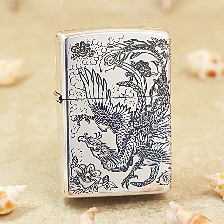 Zippo Argent Phoenix (Plated Silver) - JP16
