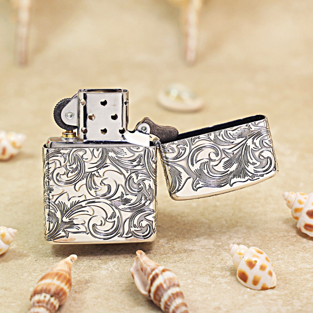 Zippo Argent Layered Grand Botanical Arabesque - 162-DS13