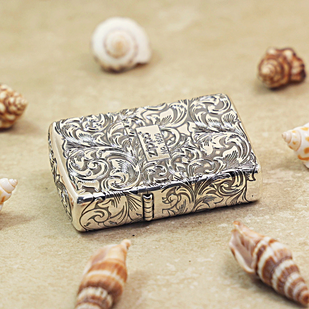 Zippo Argent Layered Grand Botanical Arabesque - 162-DS13
