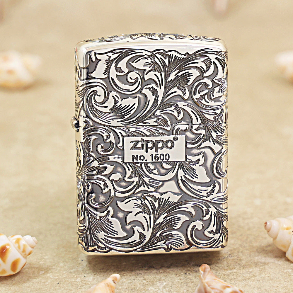 Zippo Argent Layered Grand Botanical Arabesque - 162-DS13
