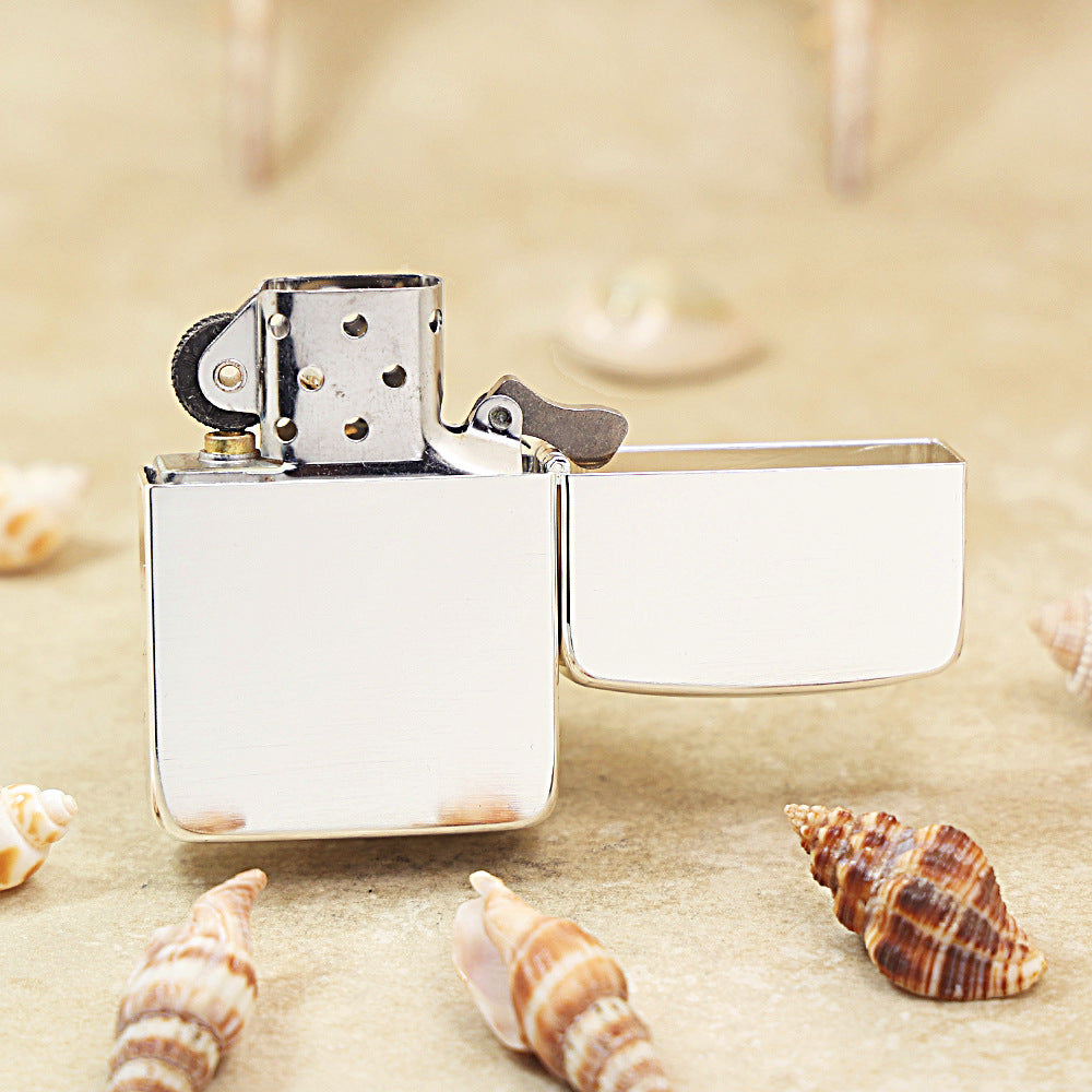 Zippo Argent-Layered Plain Flame - 1941-DS02