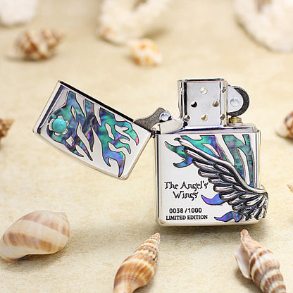 Zippo Argent-layered Case Angel Wings Limited Version - JP64
