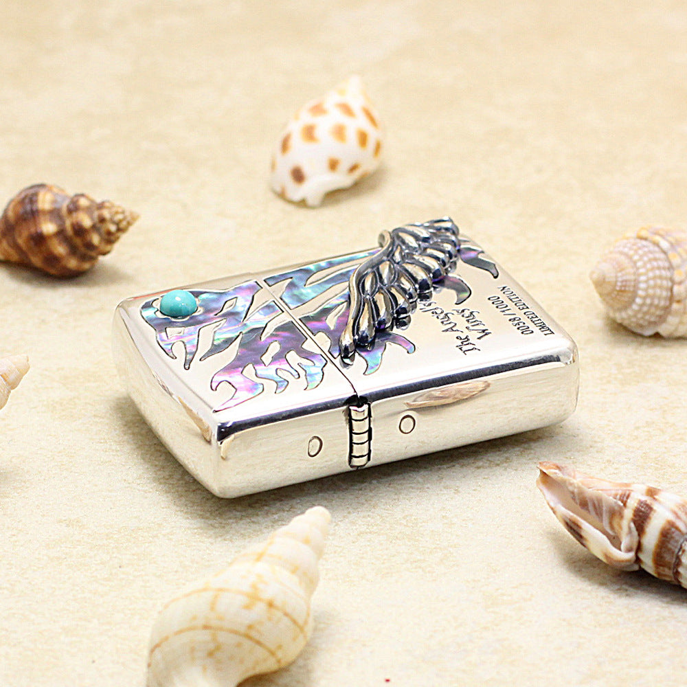 Zippo Argent-layered Case Angel Wings Limited Version - JP64