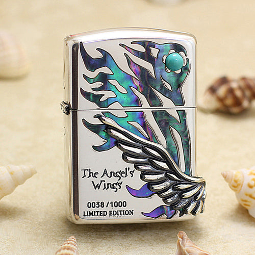 Zippo Argent-layered Case Angel Wings Limited Version - JP64