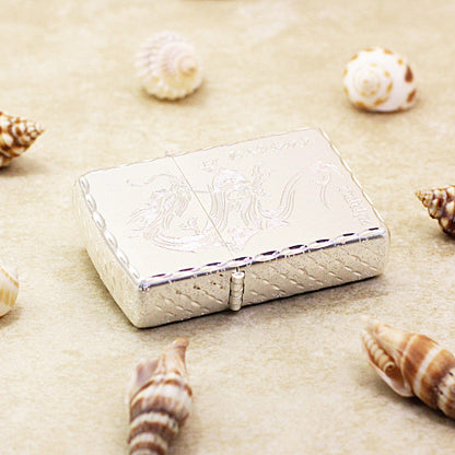 Zippo Premium Shine Steel Chiseled Serpent - DS152