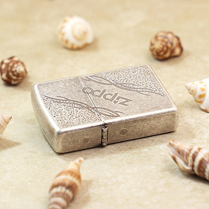 Zippo Tribal Logo Vintage Argent - KR09