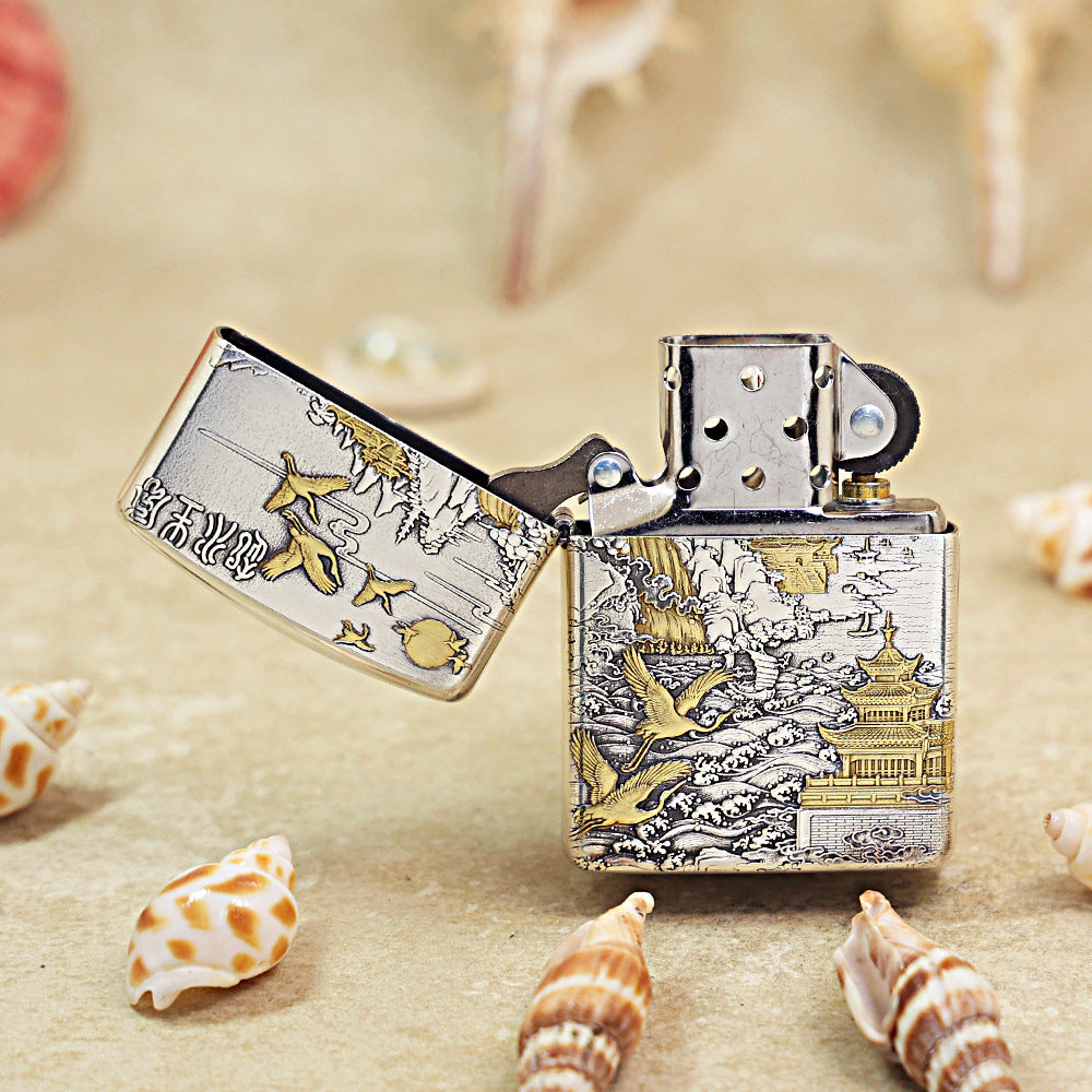 Zippo Yaoyue Two-Finish 'Prosperity in Motion' - 162-DS87