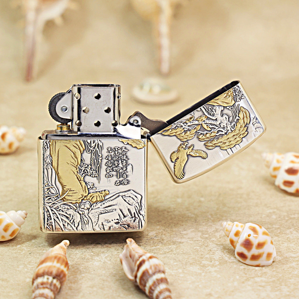 Zippo Yaoyue Two-Finish 'Prosperity in Motion' - 162-DS87