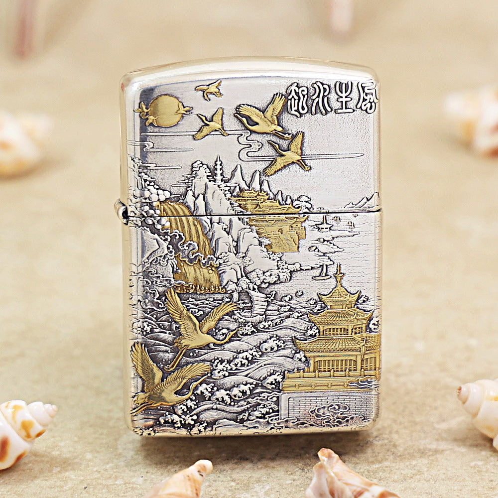 Zippo Yaoyue Two-Finish 'Prosperity in Motion' - 162-DS87