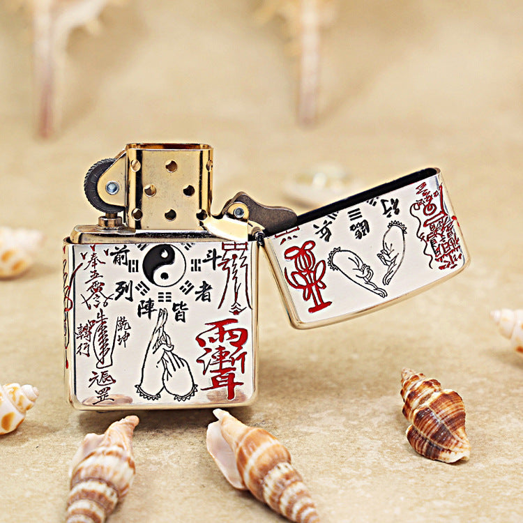 Zippo Zhong Kui Two-Finish Gold Foil Version - DS111