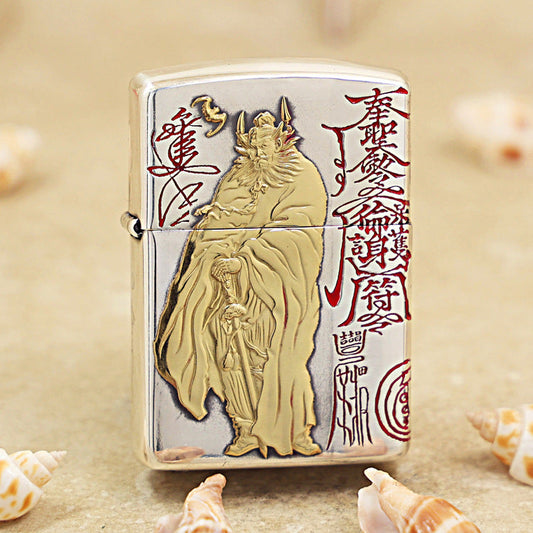 Zippo Zhong Kui Two-Finish Gold Foil Version - DS111
