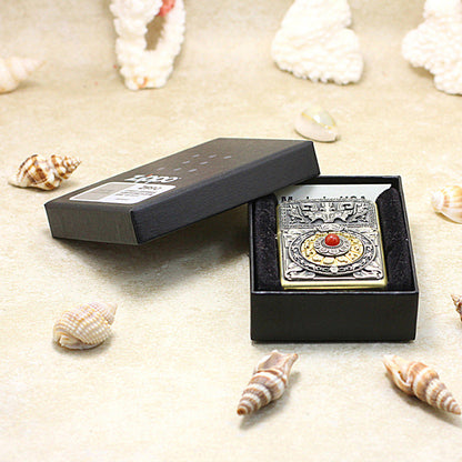 Zippo Zodiac Nine-Palace Lucky Compass (Red Turquoise) - DS59